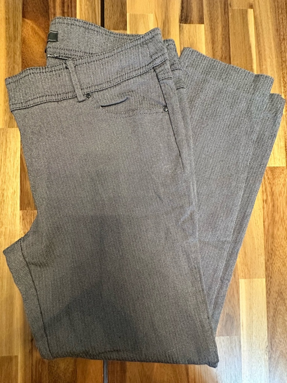 89th & Madison Gray Herringbone Dress Pants size 8P